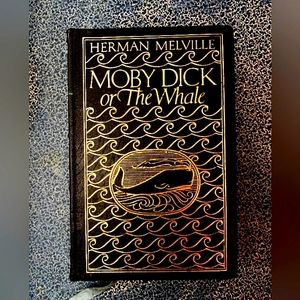 COPY - Gold leafed Moby Dick Hardback